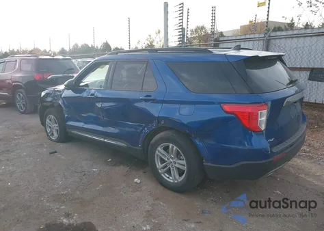 2022 Ford Explorer Xlt z USA, uszkodzony, nr VIN 1FMSK7DH0NGA81152